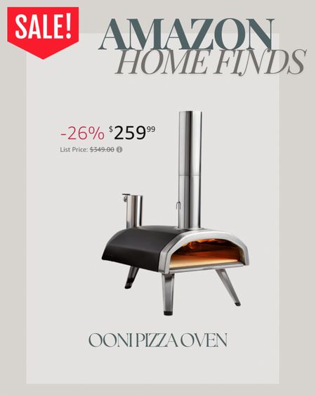 Ooni Pizza Oven on sale on Amazon!! Perfect for a backyard patio 

#LTKSaleAlert #LTKSummerSales #LTKHome