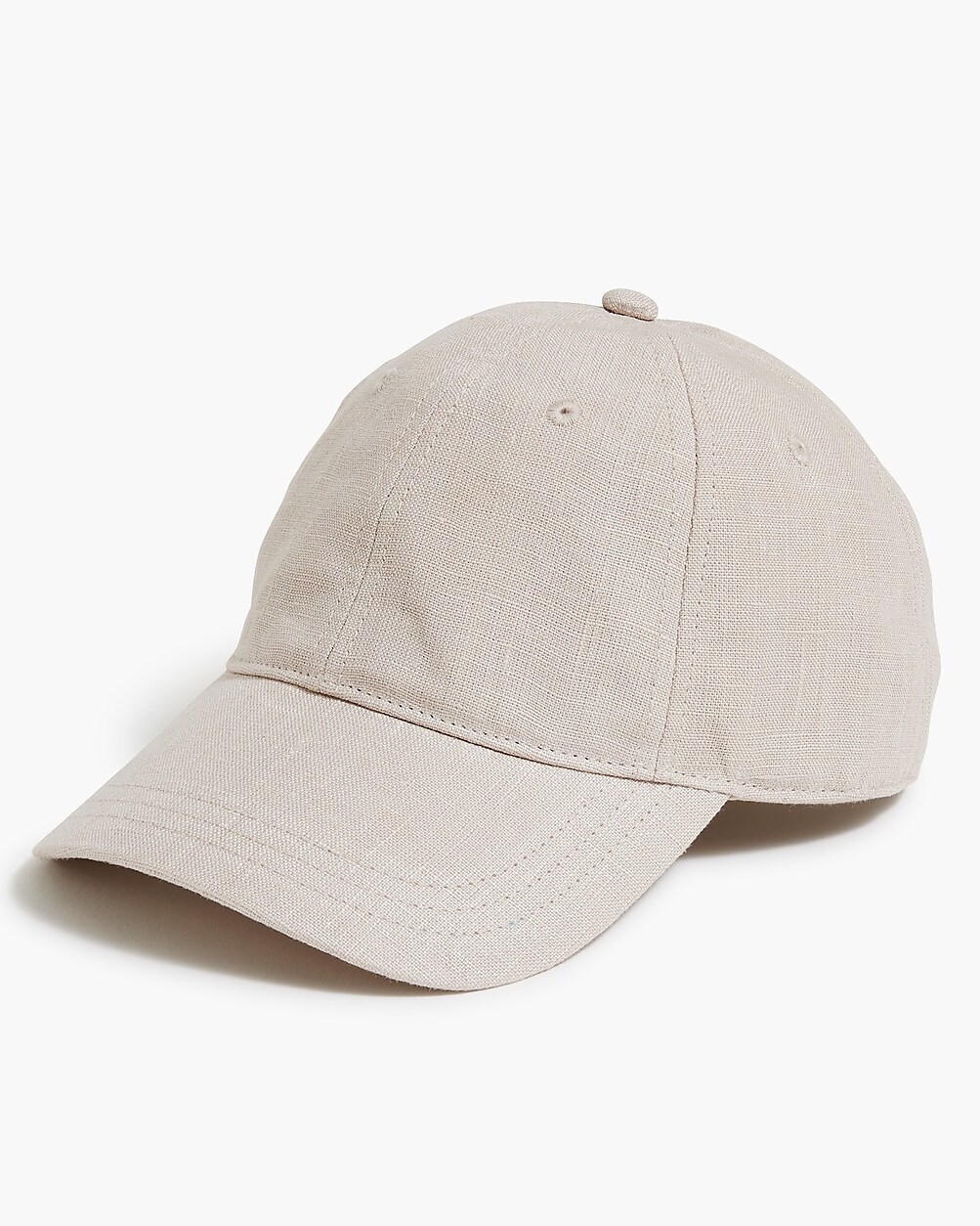 Linen-blend baseball cap | J.Crew Factory