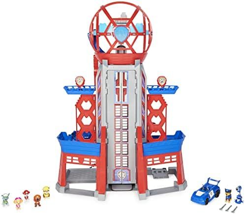 Paw Patrol, Movie Ultimate City 3ft. Tall Transforming Tower with 6 Action Figures, Toy Car, Lights  | Amazon (US)