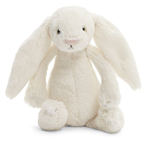 Jellycat Bashful Cream Bunny Stuffed Animal, Small, 7 inches | Amazon (US)