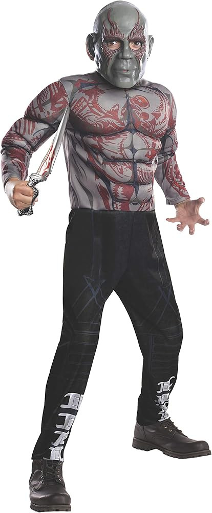 Rubie's Marvel Avengers: Endgame Child's Deluxe Drax Costume & Mask | Amazon (US)