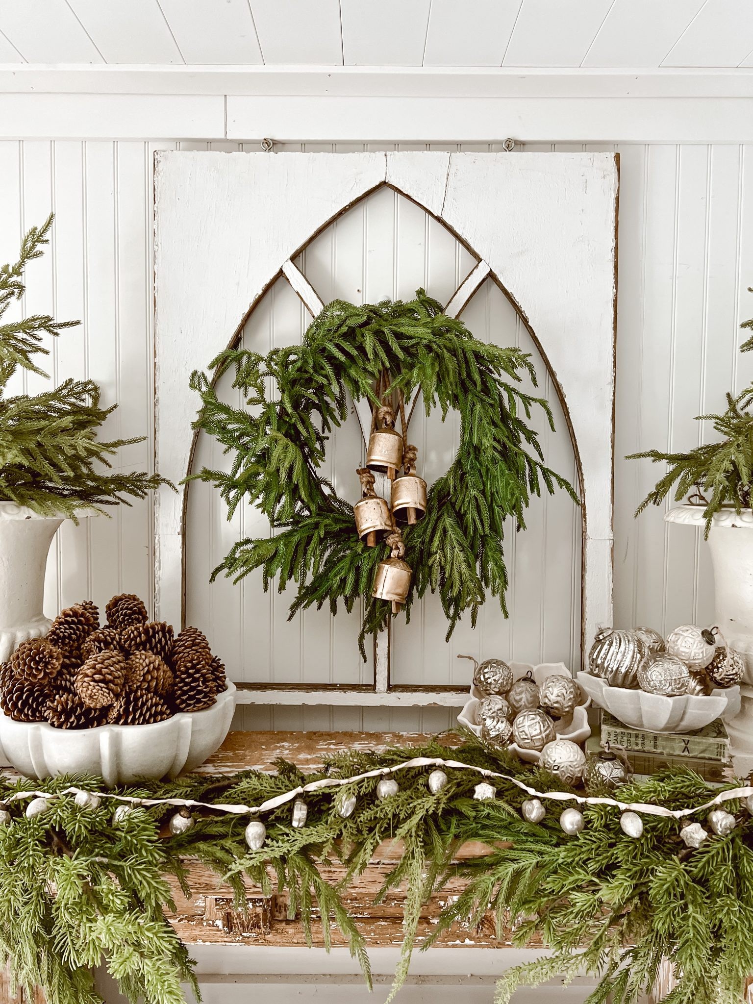 Cozy Christmas mantel with my favorite garland on sale today only! 

#LTKHoliday #LTKhome #LTKSeasonal