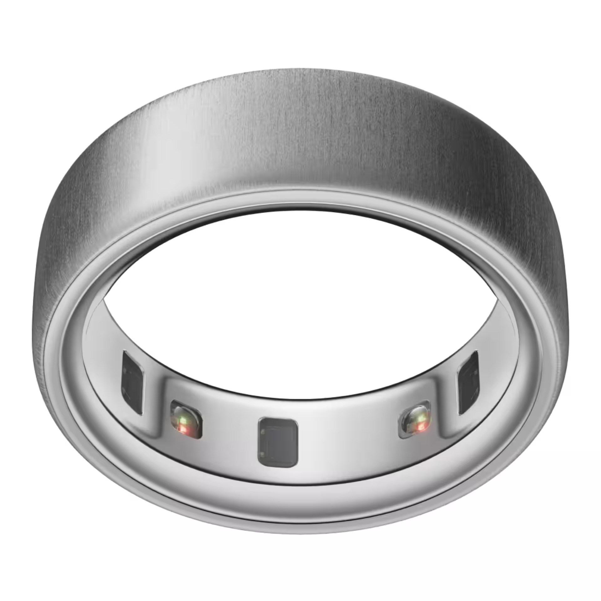Oura - Ring 4 - Smart Ring - Size Before You Buy with OR4 Sizing Kit - Size 13 - Brushed Silver - (2024) | Best Buy U.S.