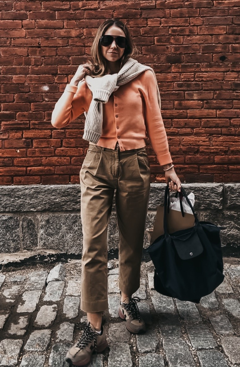 Clay shooting outfit with safety-first orange 

#LTKootd