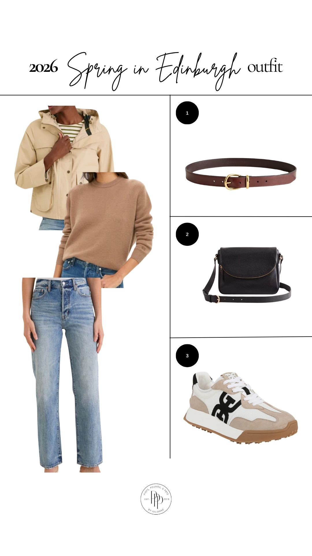 Spring in Edinburgh!🤎 Light jacket, cozy knit, and denim you can wear all day while exploring the city!

Spring outfit, spring travel, europe, vacation 

 #LTKootd #LTKSeasonal #LTKTravel