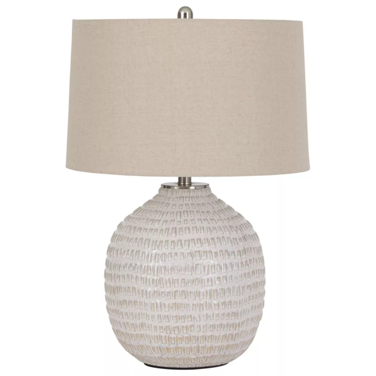 Jamon Ceramic Table Lamp Beige - Signature Design by Ashley | Target