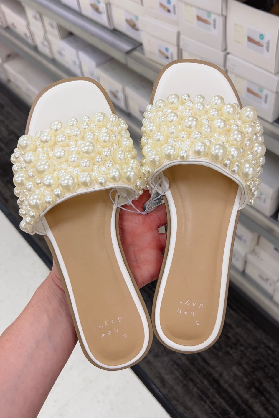 New pearl slide sandals at Target 

#LTKfindsunder50 #LTKstyletip #LTKshoecrush