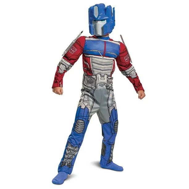 Disguise Transformers Boys Optimus EG Muscle Halloween Costume - Walmart.com | Walmart (US)