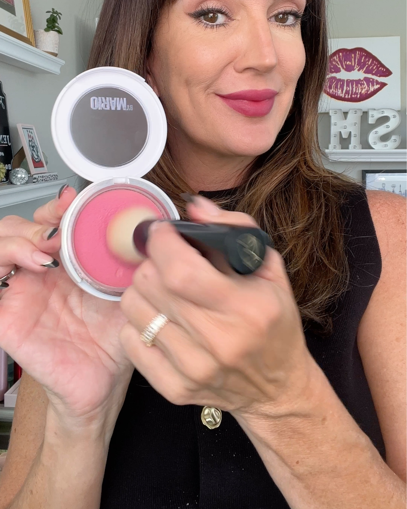 Oh my gosh, do not sleep on this cream blush formula. I feel like it literally does make my cheeks look plumper and the radiance is beautiful! Wearing shade : perfect pink 

#LTKOver40 #LTKFindsUnder50 #LTKBeauty