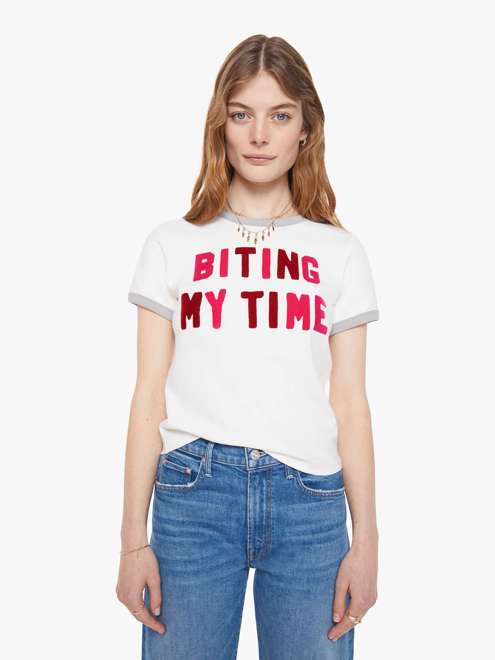 The Itty Bitty Ringer - Biting My Time | Mother Denim