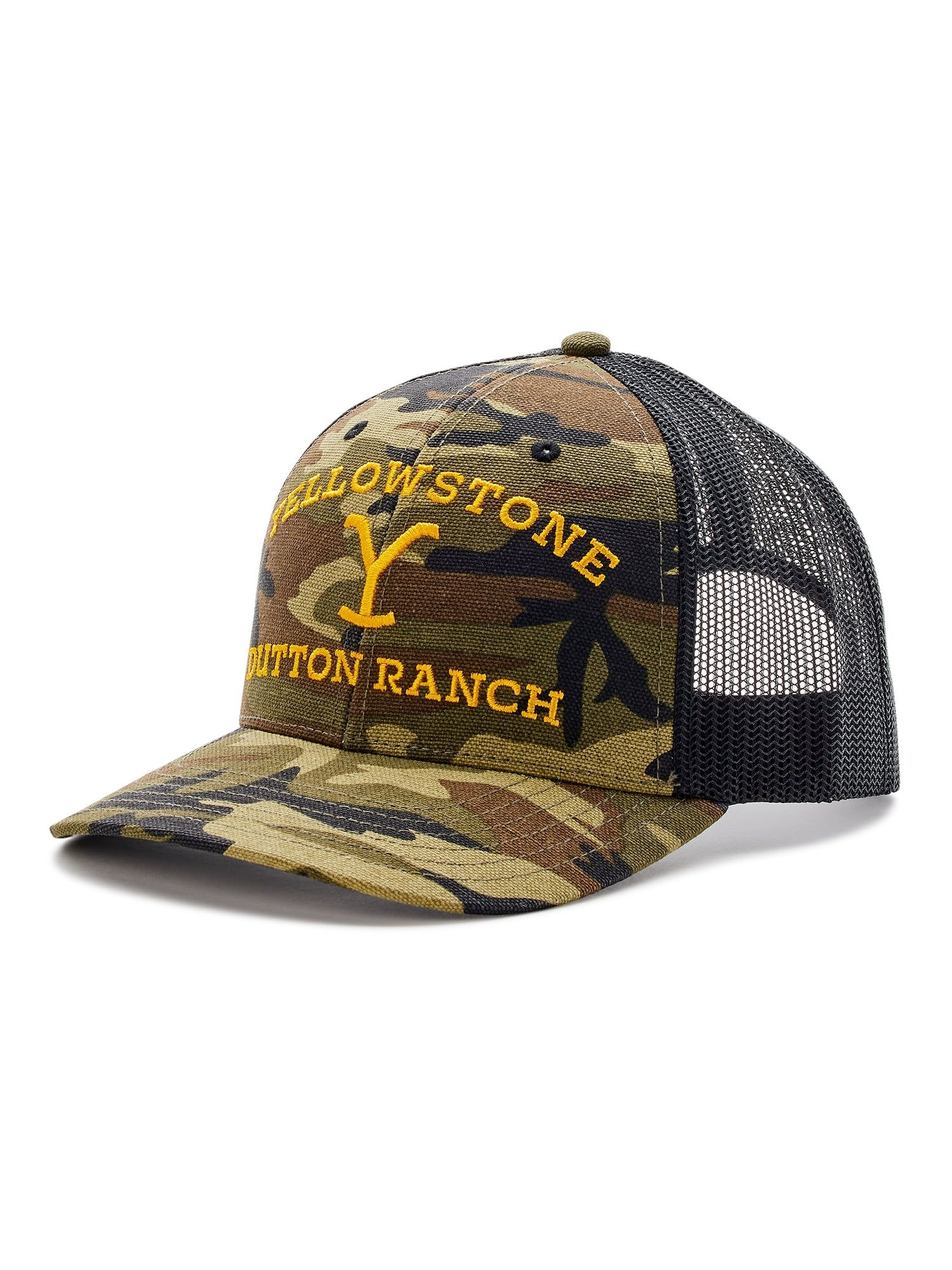 Yellowstone Men's Adjustable Trucker Hat - Walmart.com | Walmart (US)