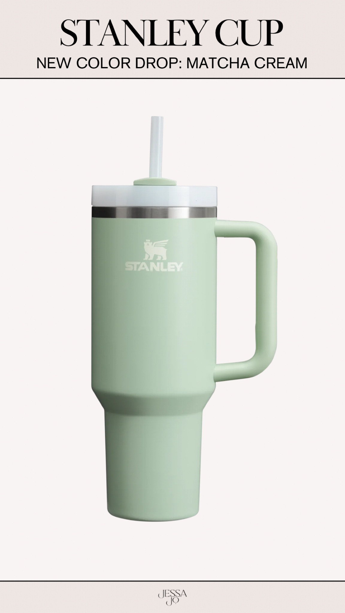 Stanley New Color Matcha Cream | Stanley Tumbler | Adventure Quencher | Travel Tumbler | Stanley Cup | New Stanley Color | Stanley Spring Color 

#LTKTravel #LTKFindsUnder100 #LTKFindsUnder50