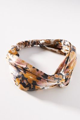 Poppy Floral Twist Headband | Anthropologie (US)