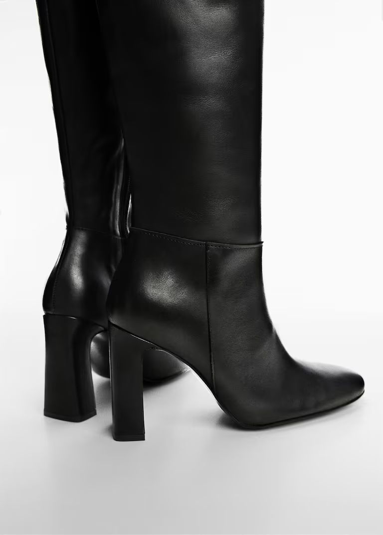 Search: Black knee boot (198) curated on LTK