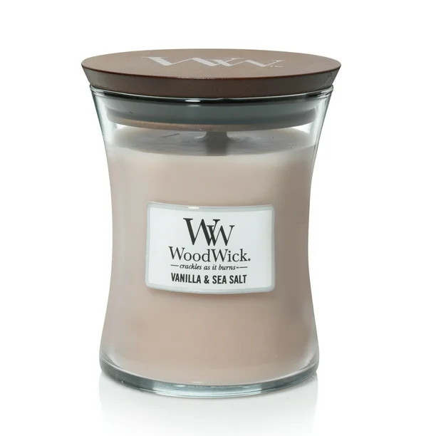 WoodWick Medium Hourglass Candle, Vanilla Sea Salt | Walmart (US)