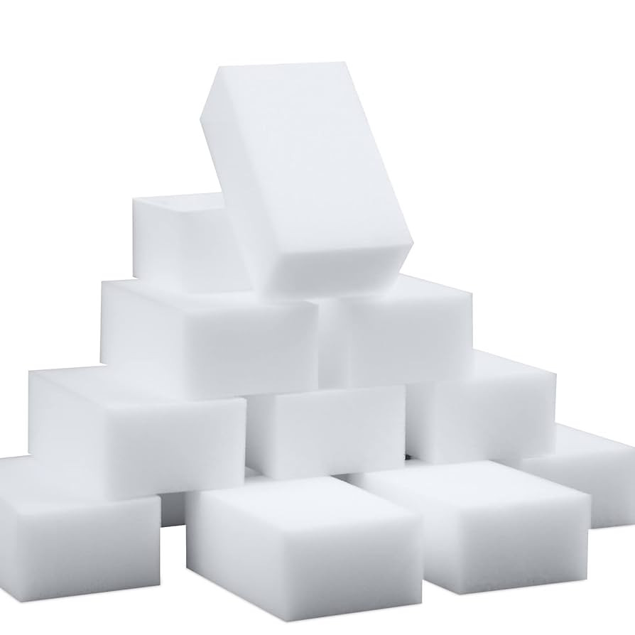 100 Pack Magic Sponge Eraser Extra Thick and Long Lasting Melamine Cleaning Sponges in Bulk - Mul... | Amazon (US)