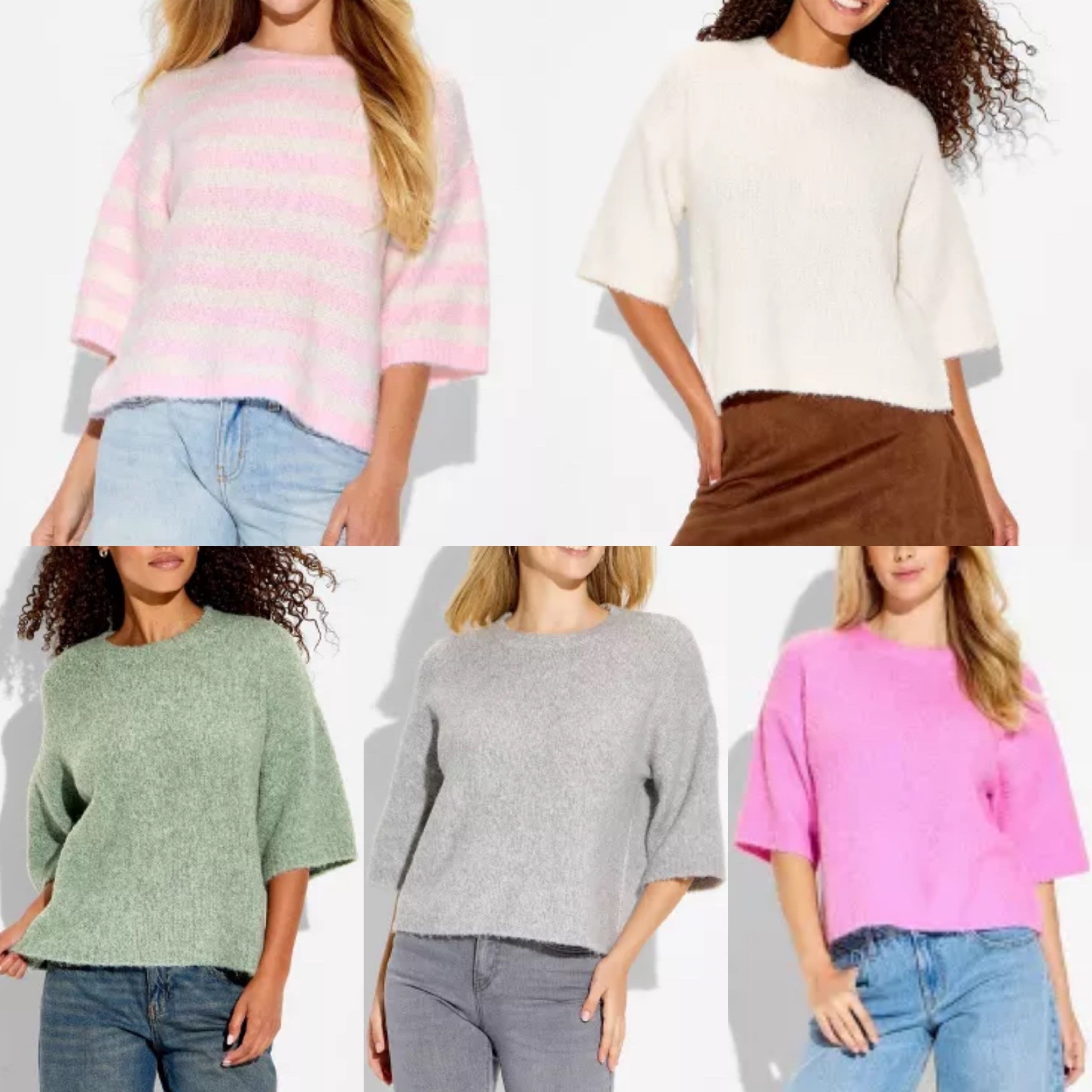 These new sweater tops at Target look so soft!! 