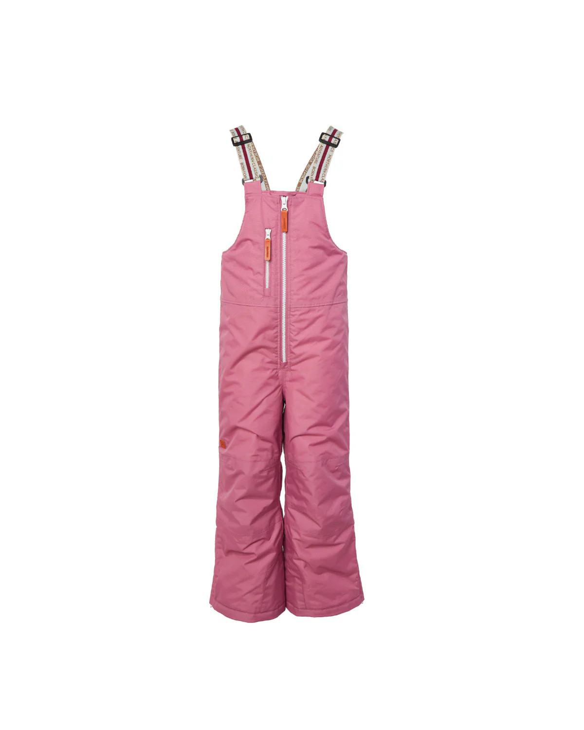 Kids Rose Pink Bib Snow Pant | Northern Classics