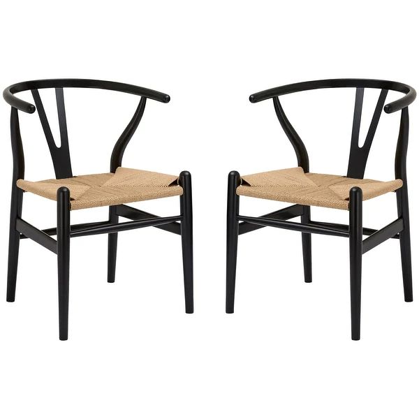 Poly and Bark Weave Chairs (Set of 2) | Overstock