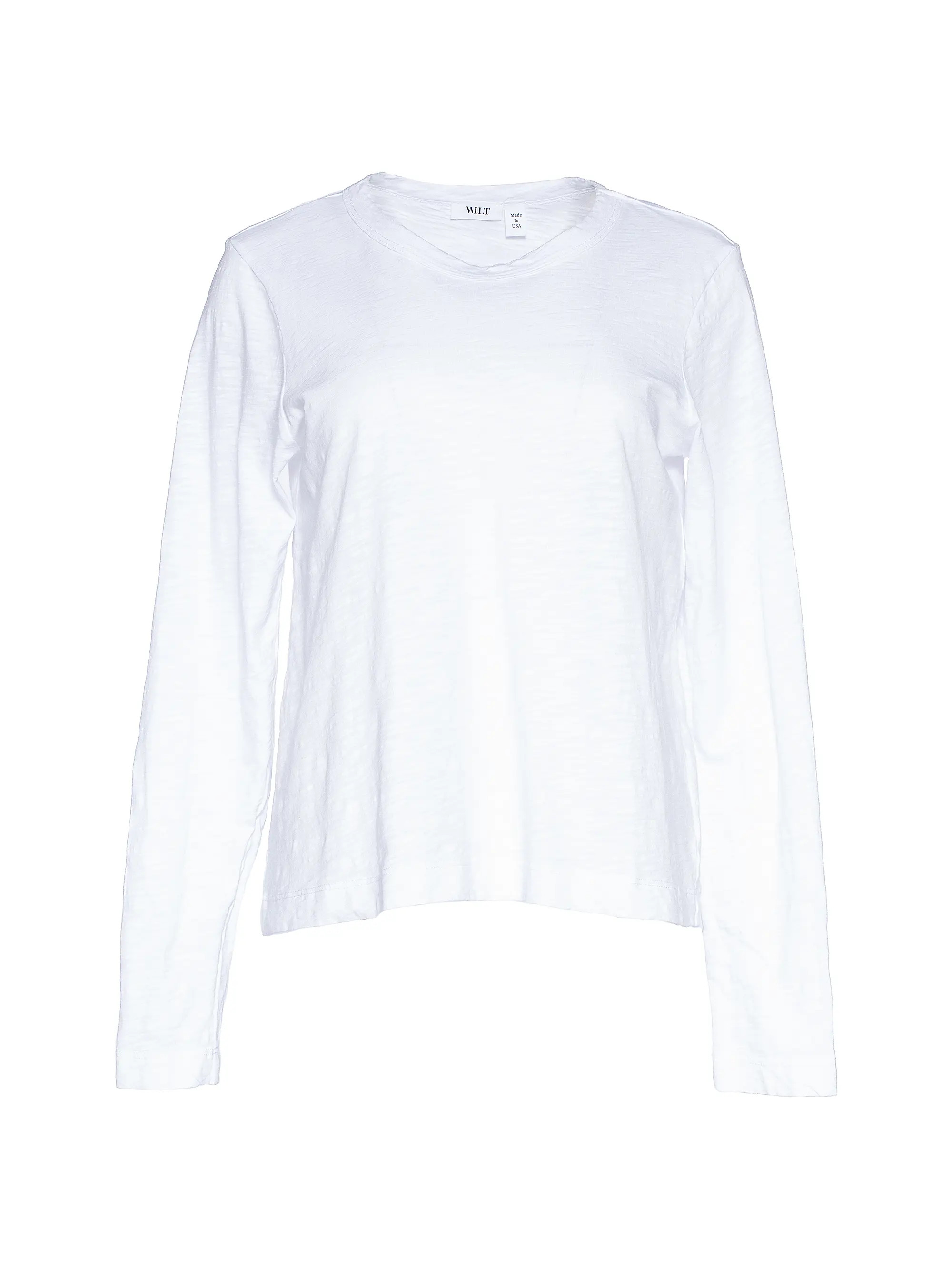 Wilt Baby Fit Long Sleeve Shrunken Crewneck Tee | Saks Fifth Avenue | Saks Fifth Avenue