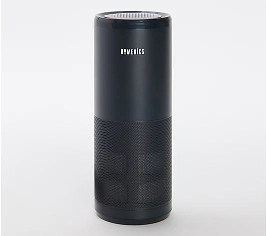Homedics TotalClean Plus 4-in-1 HEPA Air Purifier with 2 Speed Fan - QVC.com | QVC