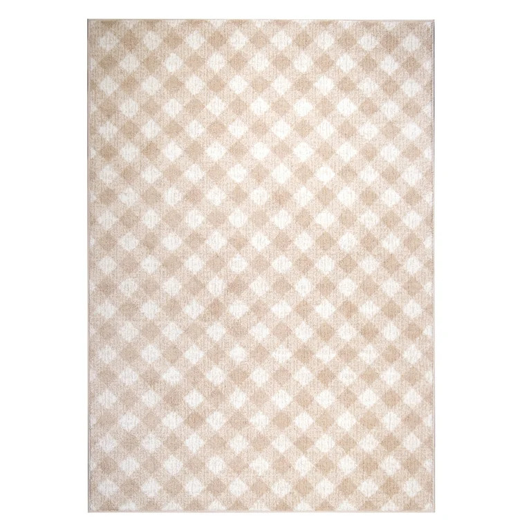 My Texas House Elmhurst Beige Area Rug, 1'8" x 2'10" - Walmart.com | Walmart (US)