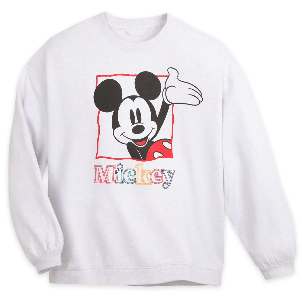 Mickey Mouse Nostalgic Pullover Sweatshirt for Women – Exclusive | Disney Store