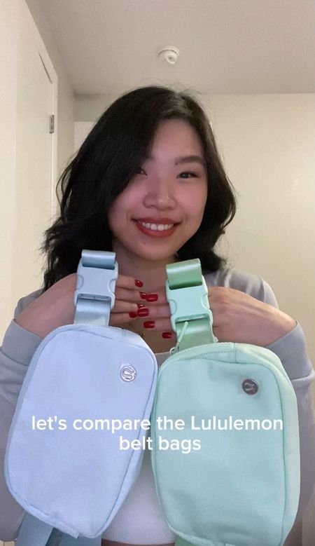 Lululemon belt bags in powder blue and mint moment , travel, fanny packs

#LTKunder50 #LTKstyletip #LTKGiftGuide