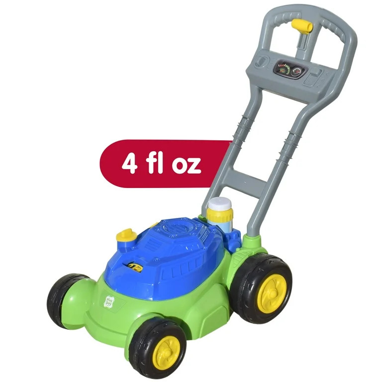 Play Day Push N Bubble Mower Toy with 4oz Solution - No Batteries Required - Children Ages 2+ | Walmart (US)