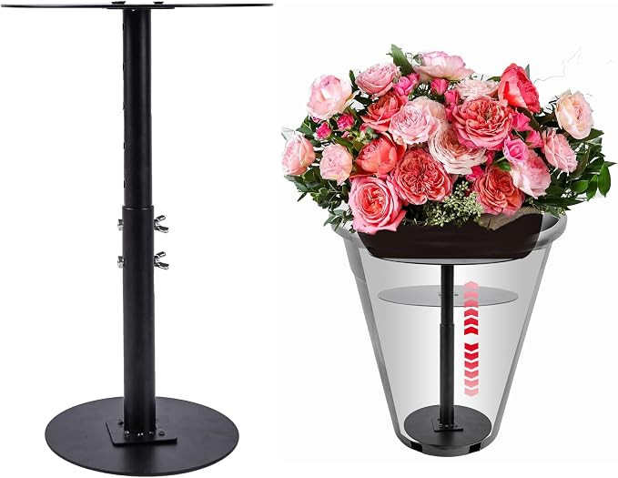 Metal Plant Risers for Inside Pots, Adjustable Height 12-22" Planter Lift Inserts Fillers Risers ... | Amazon (US)