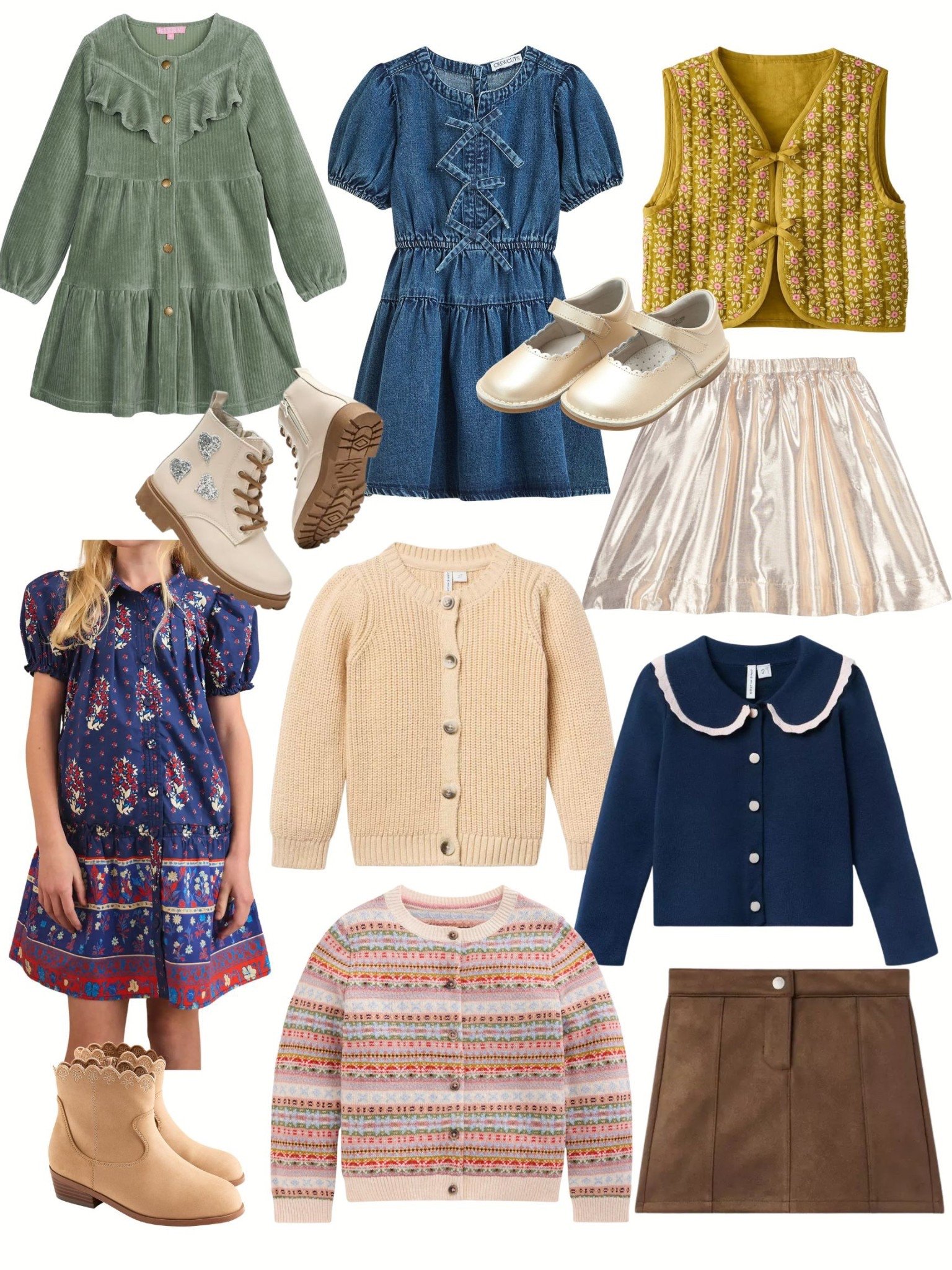 Fall family photo outfits for girls 

#LTKSeasonal #LTKStyleTip #LTKKids