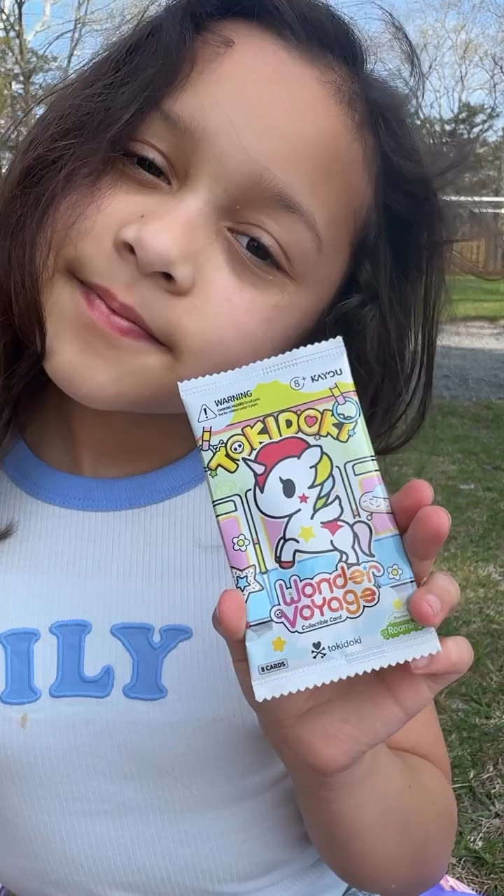 Get ready for an adventure! Sofia is diving into the whimsical world of tokidoki with the Wonder Voyage Collectible Cards: Roaming Edition! Each pack is a journey, revealing vibrant artwork by Simone Legno featuring fan-favorite characters like magical unicorns, the adorable Moofia, and the ever-stylish SANDy.

Watch as she uncovers rare finds and stunning designs, from theatrical character pairings to unique Roamday Cards with their iconic cityscape backs. With 157 unique cards and 12 rarity levels to discover, every unboxing is a surprise!

A huge thank you to Kayou for sending Sofia this amazing card pack to open! We are absolutely obsessed with the quality and the “theatrical duo” designs in this series. What treasures will she find?

Join the excitement and let us know your favorite tokidoki character in the comments below! 👇







#LTKKids #LTKvlog