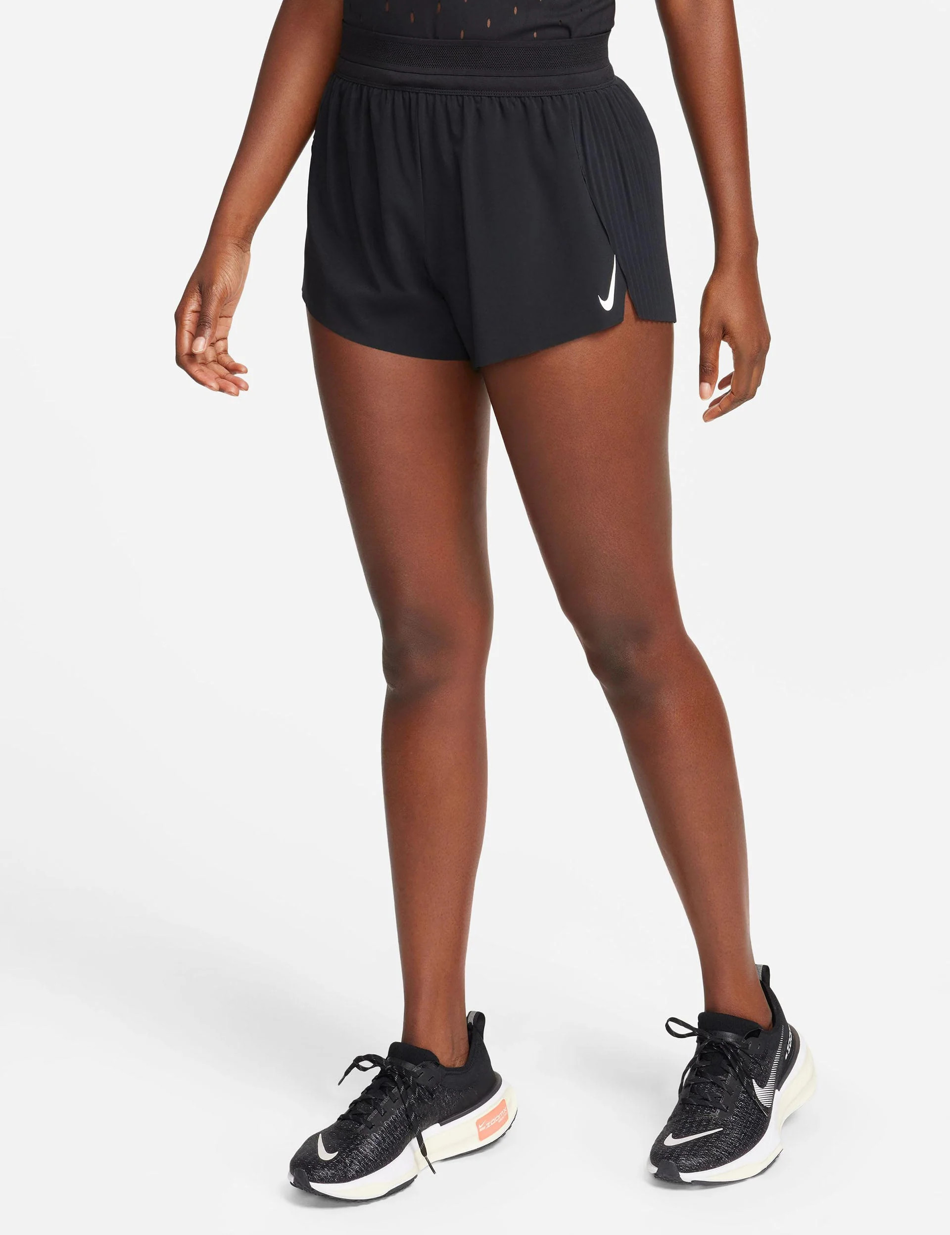 Nike | AeroSwift ADV 3" Running Shorts - Black | The Sports Edit | The Sports Edit