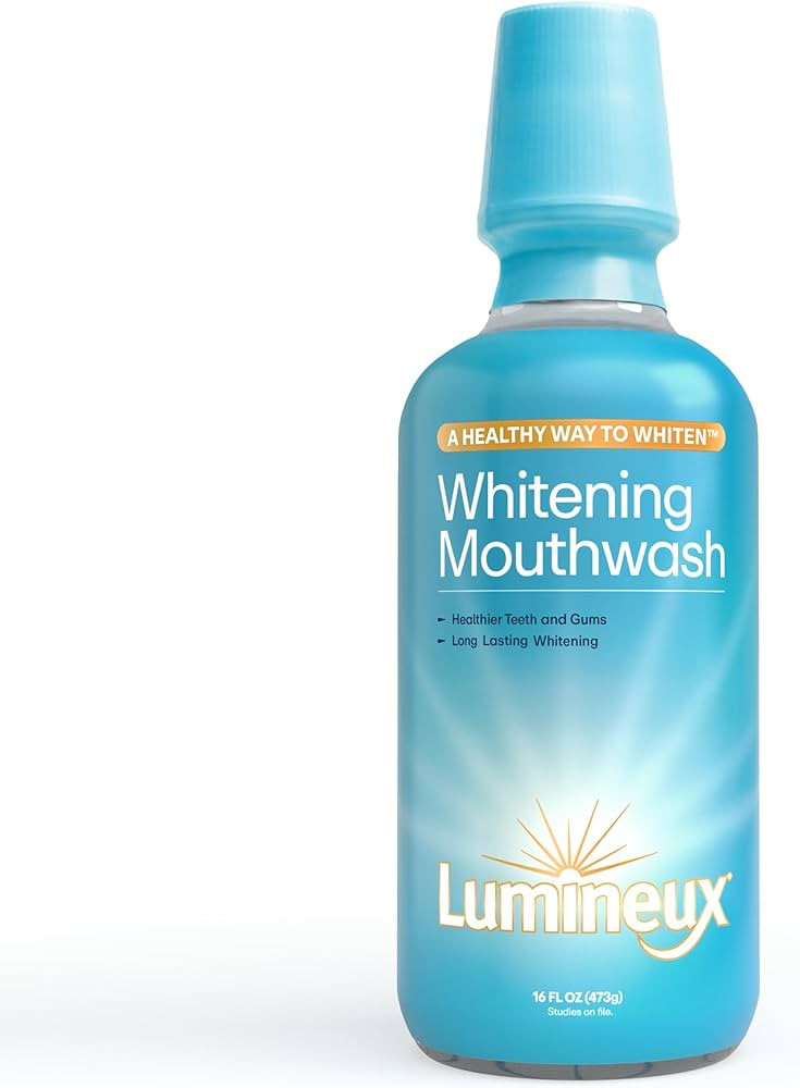 Lumineux Teeth Whitening Mouthwash 16 Oz. - Peroxide Free - Whitening Without The Sensitivity - N... | Amazon (US)