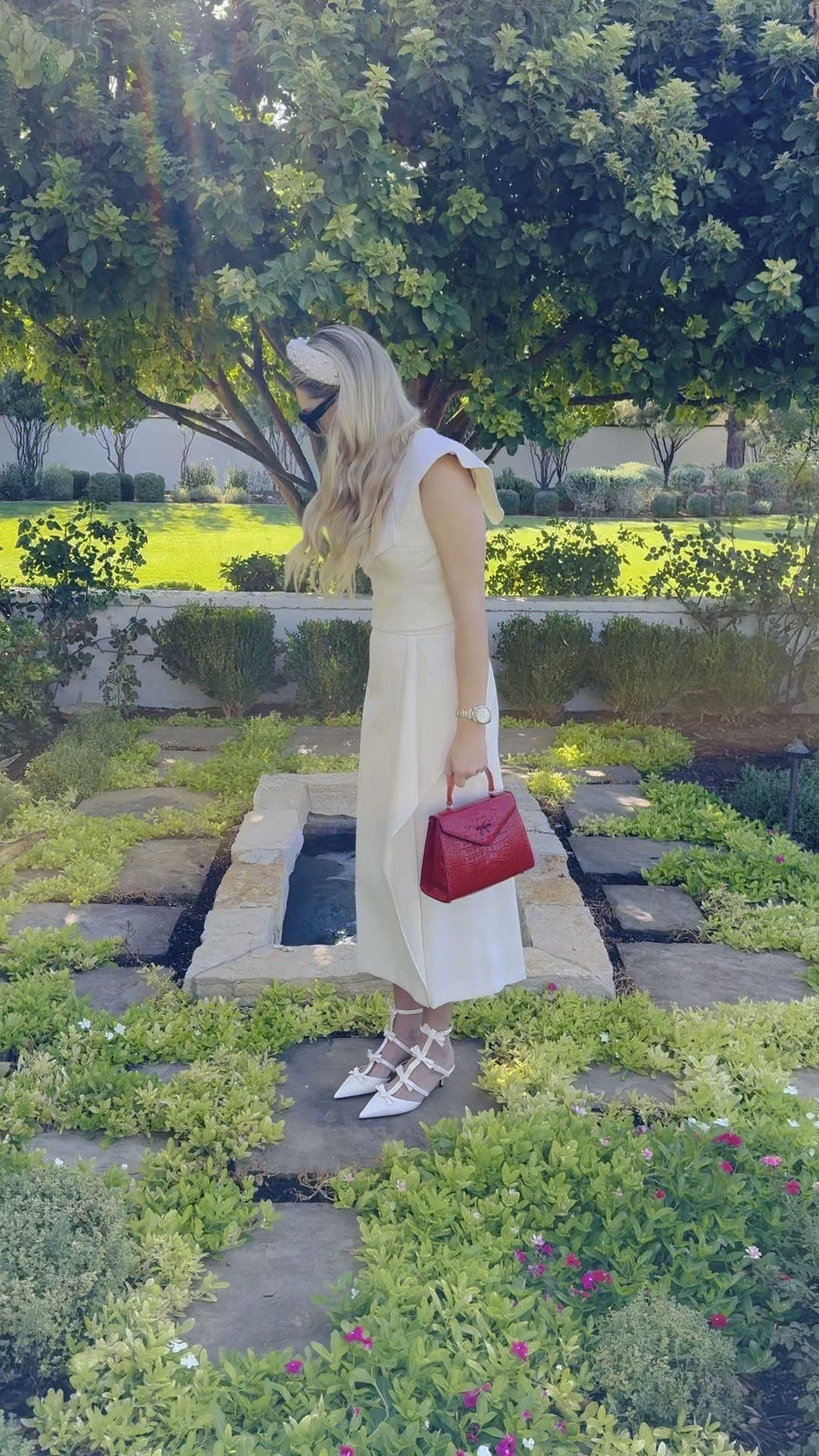 I’ve worn this outfit three times since I bought it four days ago and I have had multiple people stop me to ask if it was Valentino. The shoes are, but this darling number is @antoniomelaniofficial x @jennifer_sumko for @dillards and is less than $300! 🤍 Run, don’t walk! This collection is now available!

#LTKStyleTip #LTKVideo #LTKWorkwear