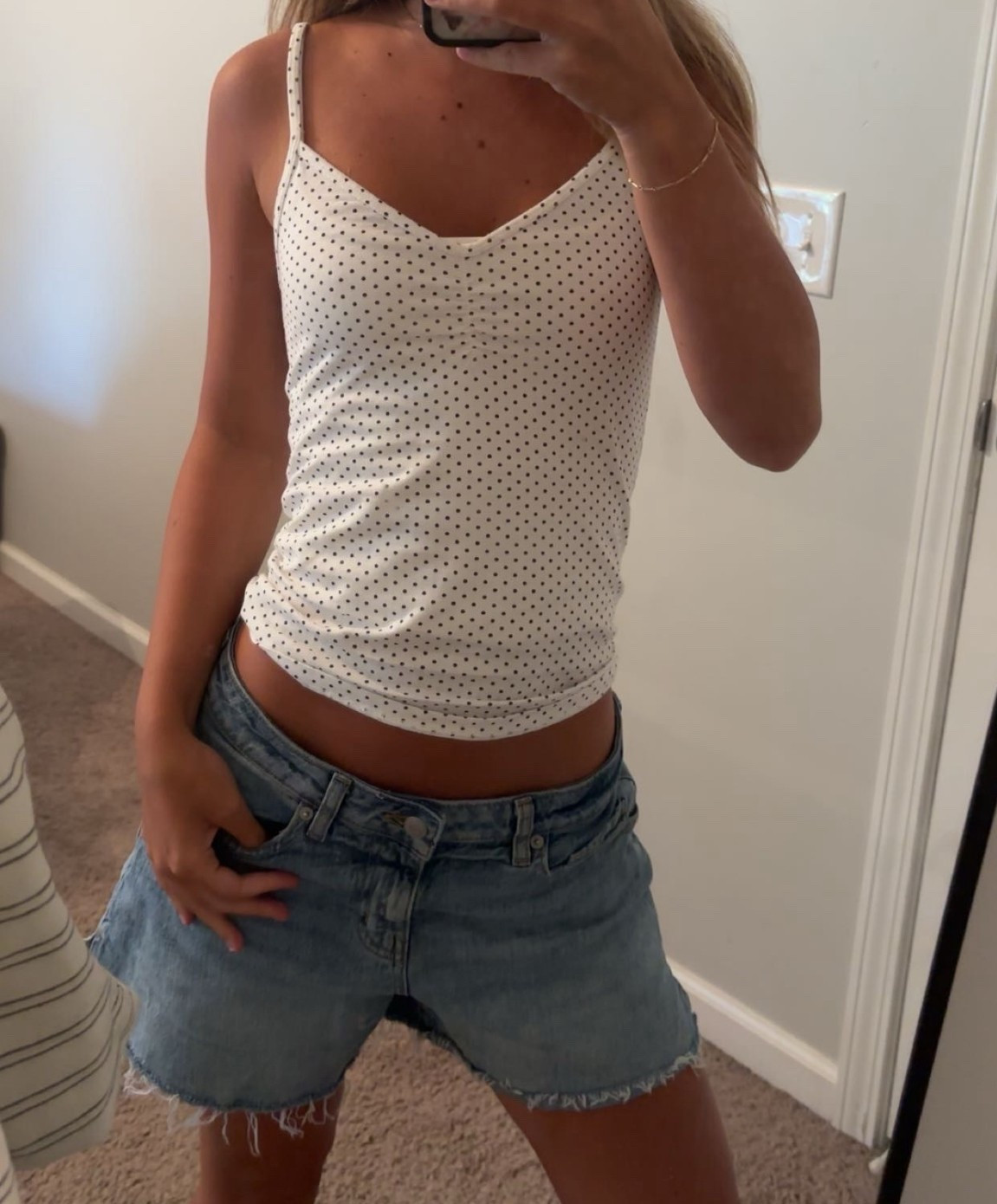 Jorts: size 4
(Sized up so they fit loose)
Tank: one size

#LTKSeasonal #LTKFindsUnder50 #LTKStyleTip