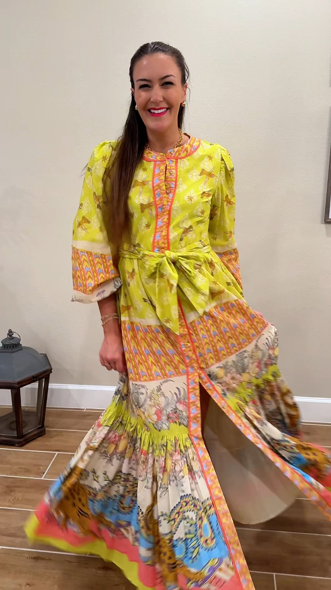 A moment for the dress 💛💚

A Loves A is a new line to Dillard’s and has the cutest high-quality and still super affordable options! Brighten up your closet with this beauty 😍 This print comes in maxi with puff sleeves and mini with flutter sleeves, the perfect vibrant options for summer!

I’m 5’6” wearing a size Small and it fits perfectly! Runs TTS 🫶


#LTKparties #LTKVideo #LTKSeasonal