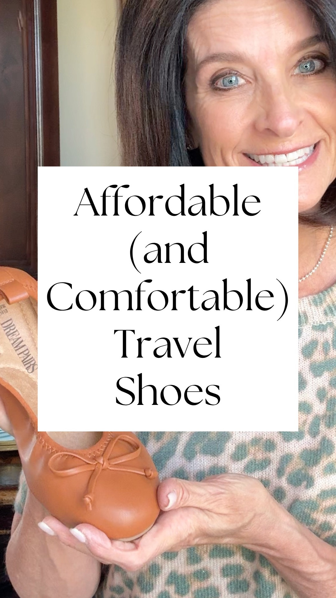 If you’re looking for travel shoes at a more affordable price point, these are worth a look.

Dream Pairs recently gifted me two pairs to try: their bestselling ballet flat and the ZFREKFER sandal in tan.

What stood out to me most is the price. Travel shoes can get expensive quickly, especially when you’re trying to find pairs that work with multiple outfits, so I always like having lower-priced options to share too.

The ballet flat is lightweight, easy to pack, and gives you a simple, polished option for pants, jeans, or dresses. The tan sandal is an easy neutral for warm-weather trips and works well with a travel capsule because it can be worn with so many different colors. (Not to mention it’s a pretty good dupe for a popular comfort brand at a fraction of the price!)

If you’re building a travel capsule on a budget, this is a price point that’s hard to ignore.

#ad #sponsored

#LTKOver40 #LTKTravel