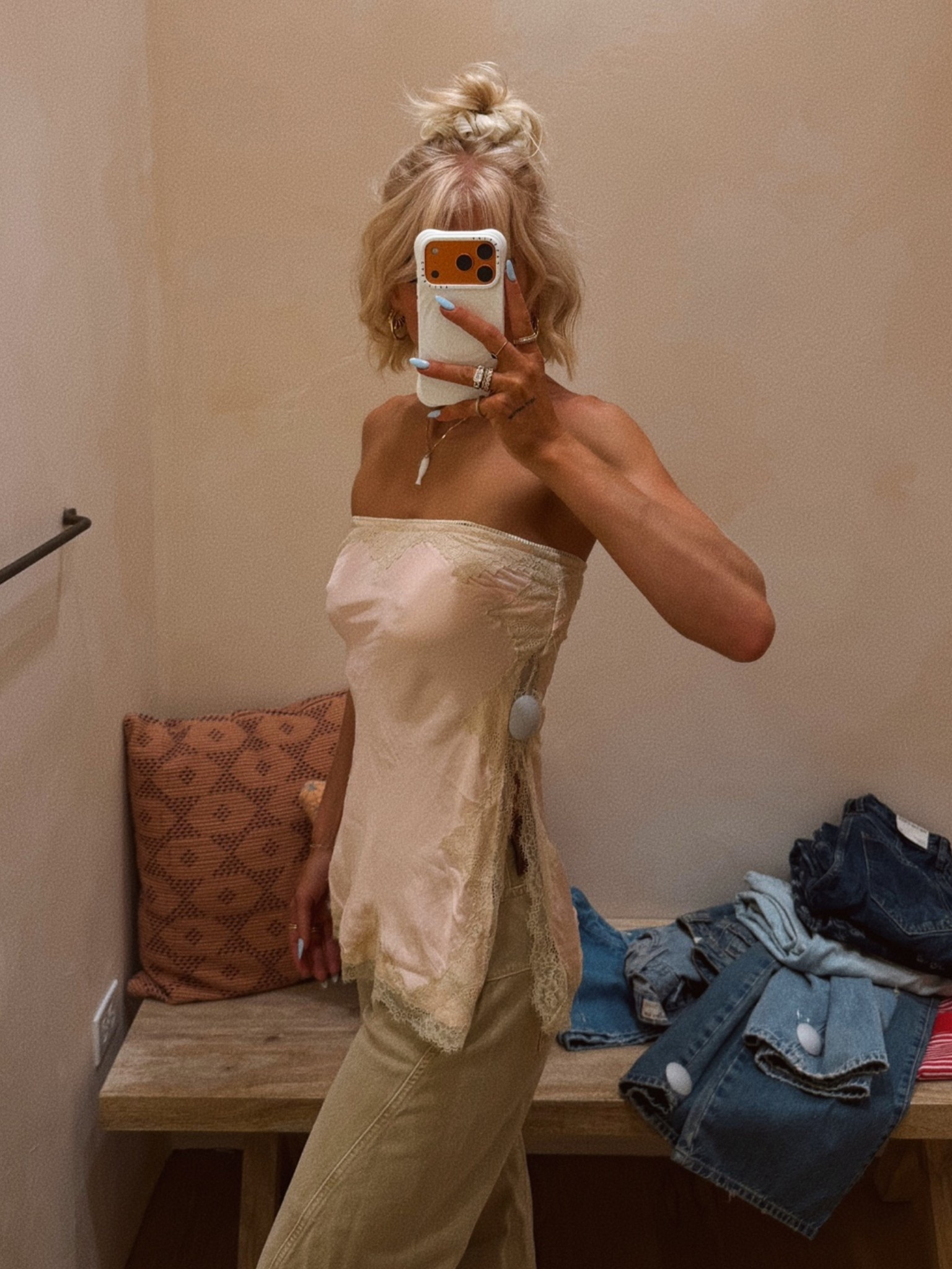 wearing size XS