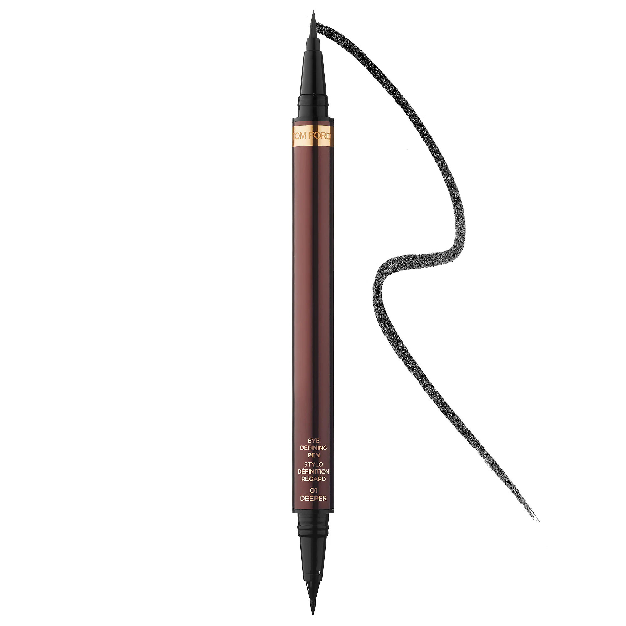 TOM FORD Eye Defining Pen Liquid Eyeliner Duo for Ultimate Precision 01 Deeper .03 oz/ .8 mL | Sephora (US)