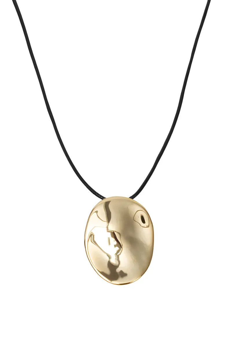 Oval Pendant Cord Necklace (Women) | Nordstrom | Nordstrom