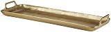 Signature Design by Ashley Posy Decorative Metal Serving Tray, Gold Finish | Amazon (US)