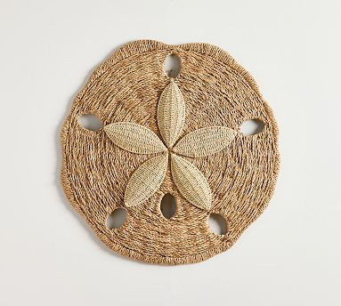 Woven Sand Dollar Wall Art | Pottery Barn (US)