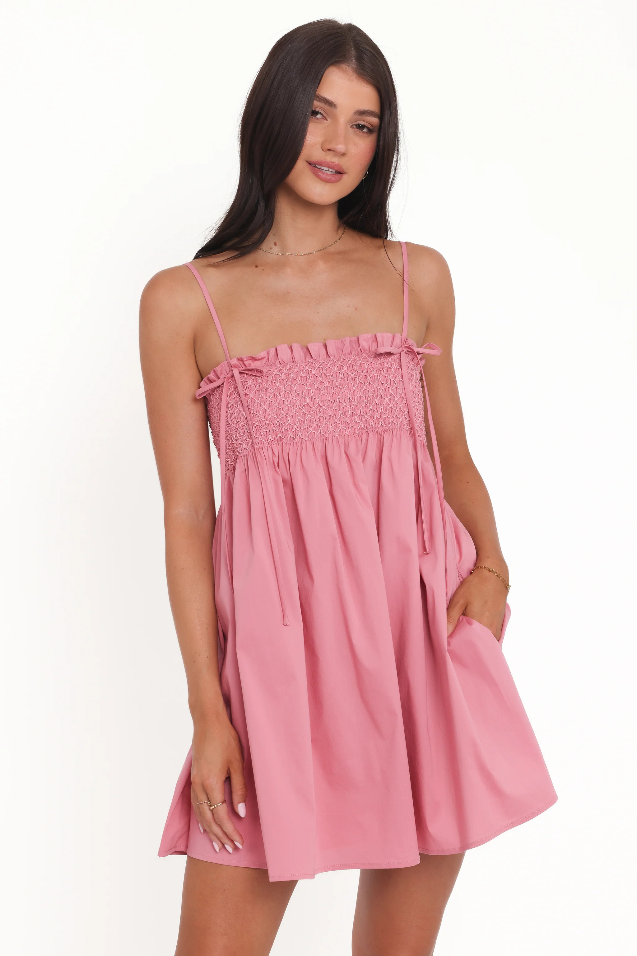 Josie Mini Dress - Pink | Petal & Pup (US)