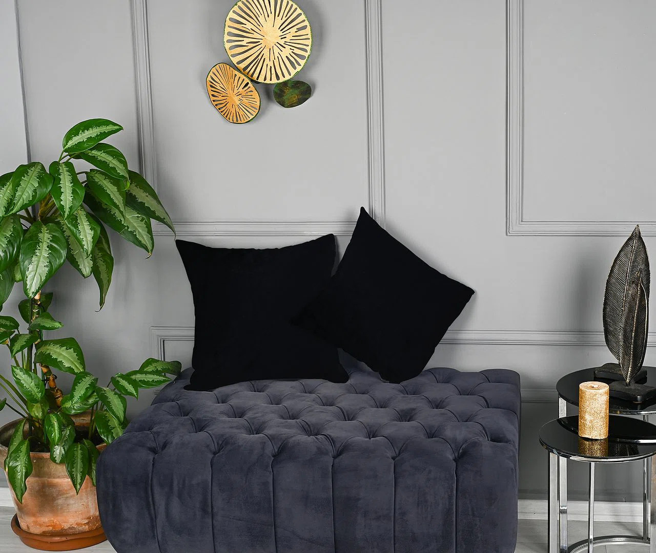 Velvet Throw Square Pillow Cover (Set of 2) | Wayfair North America