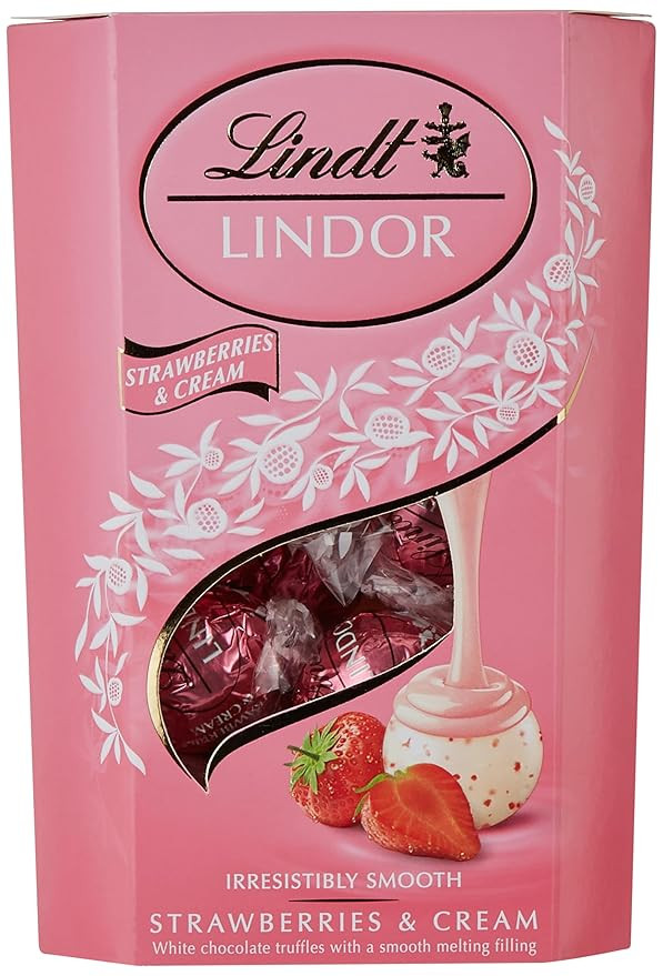 Lindt Lindor Strawberries & Cream 200g | Amazon (US)