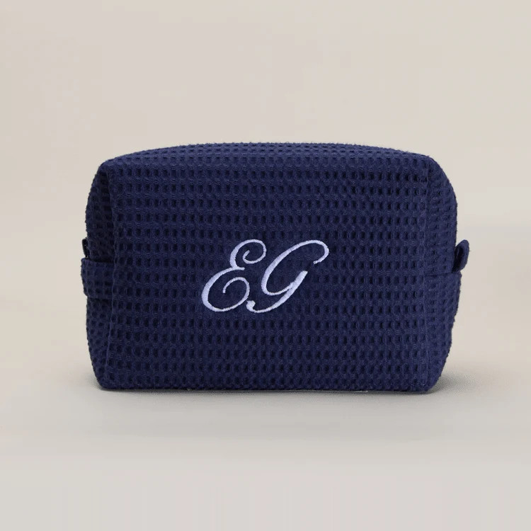 Classic Monogram Waffle Pouch | Abbode