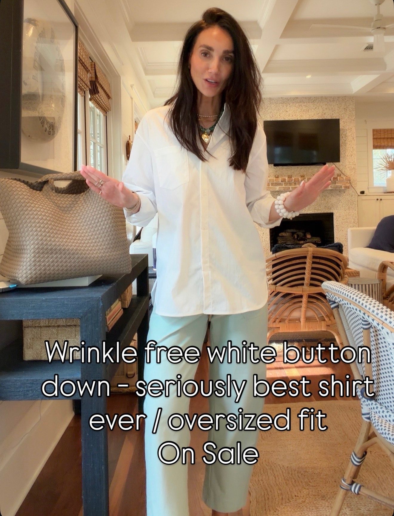 the best oversized shirt 30% OFF
white button down, oversized shirt, comfortable outfits, annabrstyle 

#LTKOver40 #LTKootd