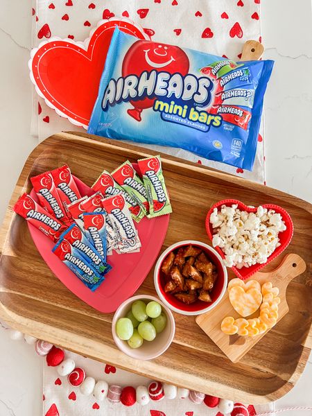 #ad Who doesn’t love a snack board?! I put together this fun and simple Valentine’s Day snack board for my girls after school snack and it was a hit! For their favorite sweet treat, I grabbed @AirheadsCandy Mini Bar pack from @target. We love all the flavors! Add in your kids favorite snack foods like popcorn, cheese cut into heart shapes and some fruit. Airheads are great for classroom Valentine’s, a sweet teacher's gift, or just because! Grab them on your next Target run! #Target #TargetPartner #Airheads #AirheadsHaveMoreFun #liketkit

#LTKMostLoved #LTKSeasonal #LTKfamily