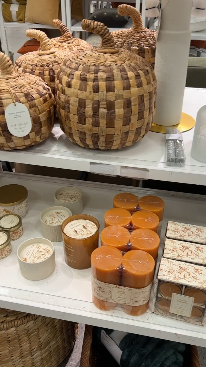 Fall is finally here, and you know what that means – it's time to get your home all decked out in those warm, autumnal hues! 🧡✨ I recently took a stroll through @Target's fall decor section, and they've truly outdone themselves! 🎯🏡 From pumpkin-spiced scented candles to plaid throw blankets that scream 'cozy,' Target has everything you need to transform your space into a fall wonderland. 🕯️🍂

#targetfalldecor #targethomedecor #targetpumpkins #falldecorating

#LTKhome #LTKSeasonal #LTKHalloween